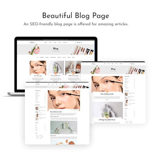 Bedove - Beauty & Cosmetics Shop WordPress Theme