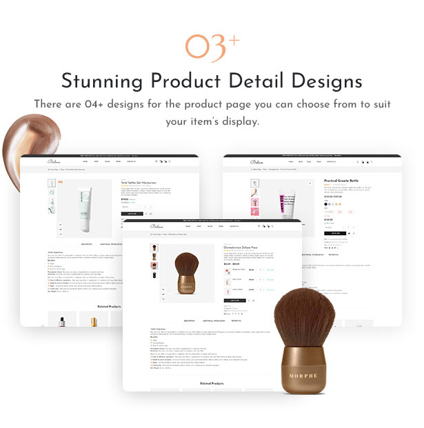 Bedove - Beauty & Cosmetics Shop WordPress Theme