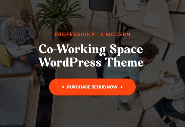 BeHub - Best Coworking Space WordPress Theme