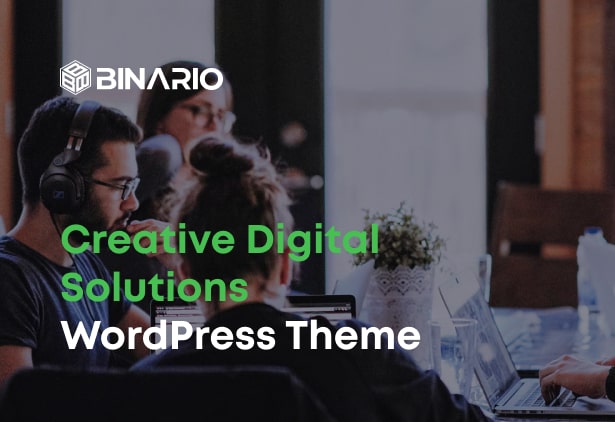 Binario - Best Digital Solutions WordPress Theme