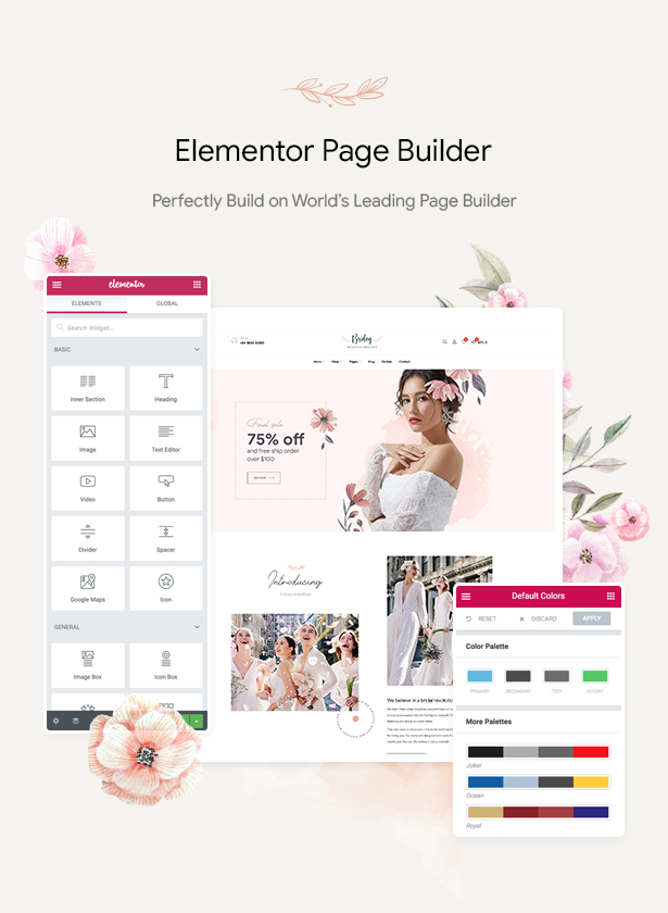 Bridey - Bridal Store WooCommerce WordPress Theme - Elementor Page Builder