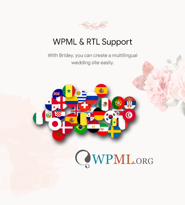 Bridey - Bridal Store WooCommerce WordPress Theme - WPML & RTL Support