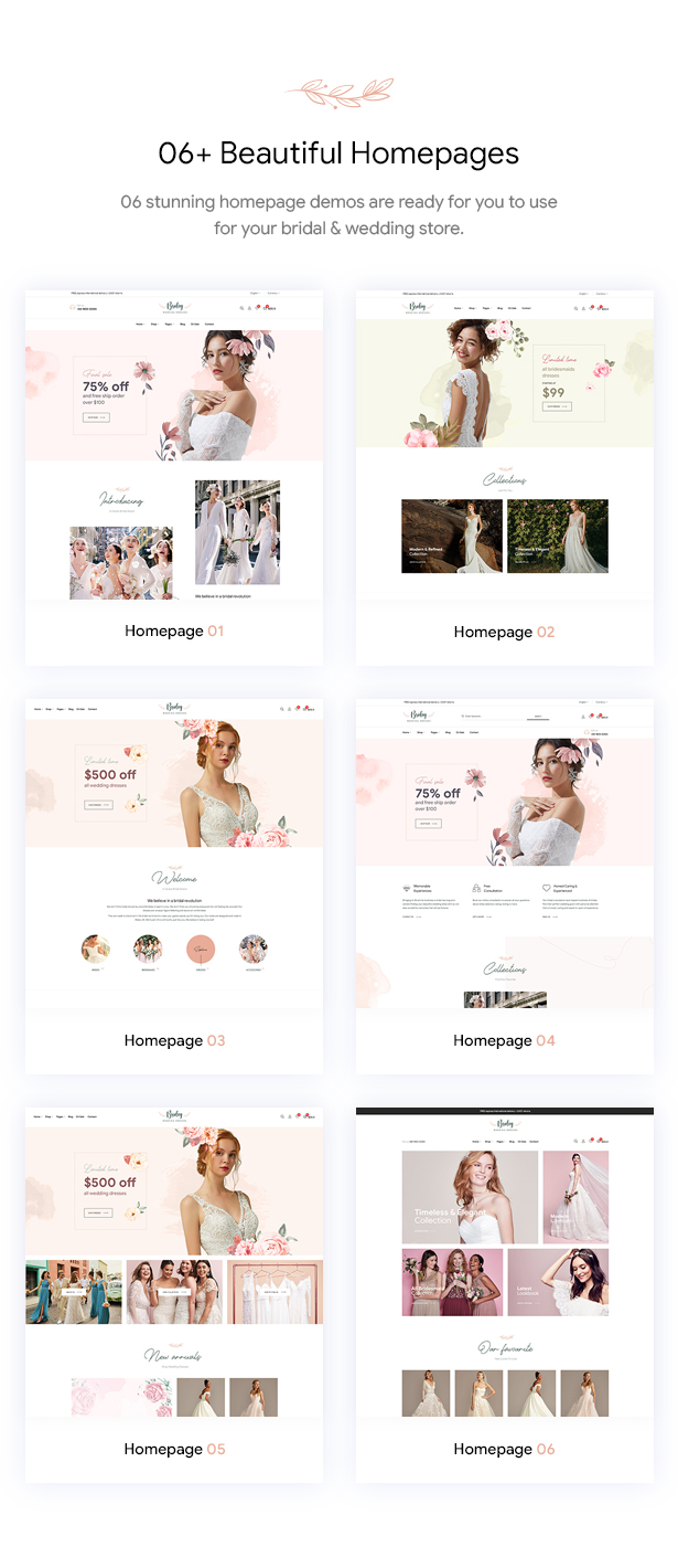 Bridey - Bridal Store WooCommerce WordPress Theme