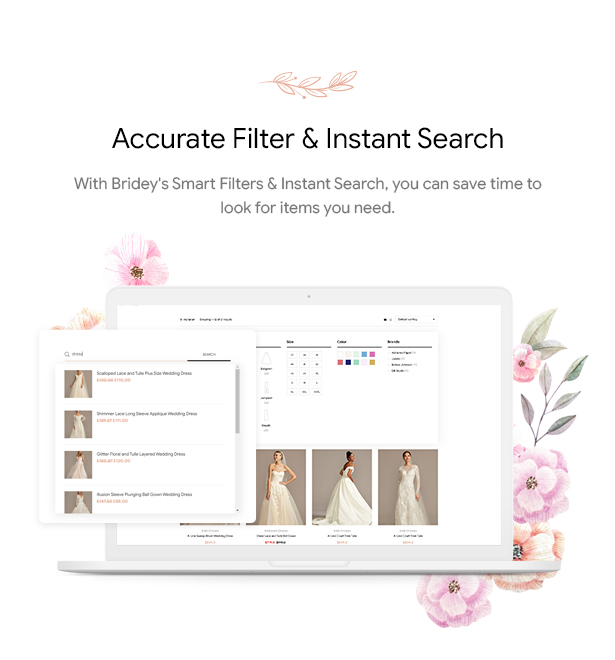 Bridey - Bridal Store WooCommerce WordPress Theme