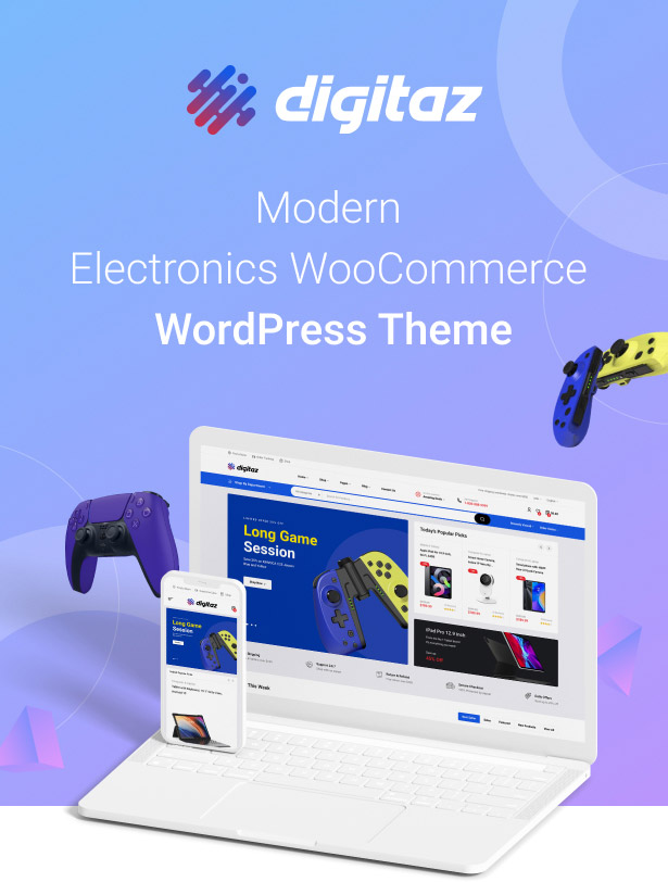 digitaz - best electronics store wordpress theme