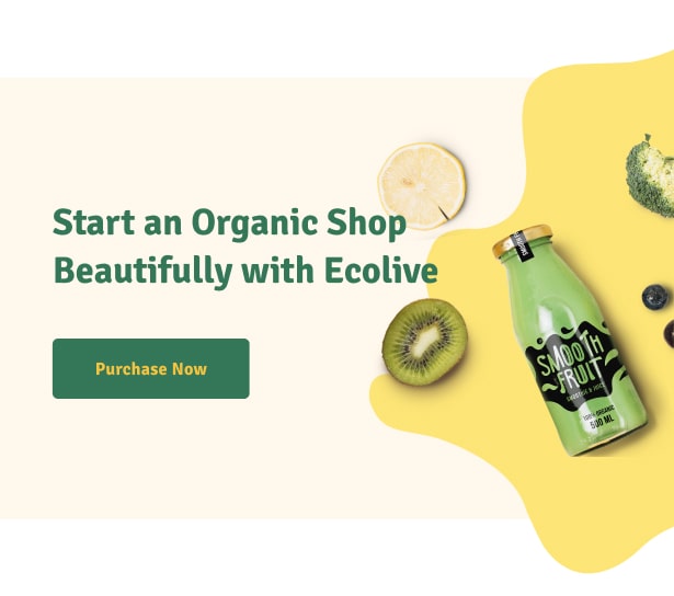 Ecolive - Best Food Store WooCommerce WordPress Theme