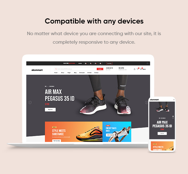 ekommart - All-in-one eCommerce WordPress Theme