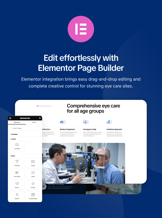 Eyecazi - Optometrist & Eye Care WordPress Theme