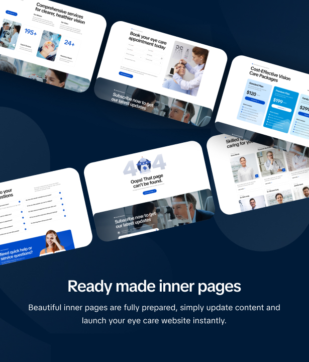 Eyecazi - Optometrist & Eye Care WordPress Theme
