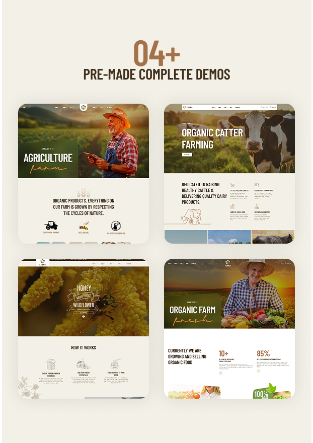Farmco – Agriculture & Organic Farm WordPress Theme
