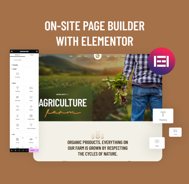 Farmco – Agriculture & Organic Farm WordPress Theme