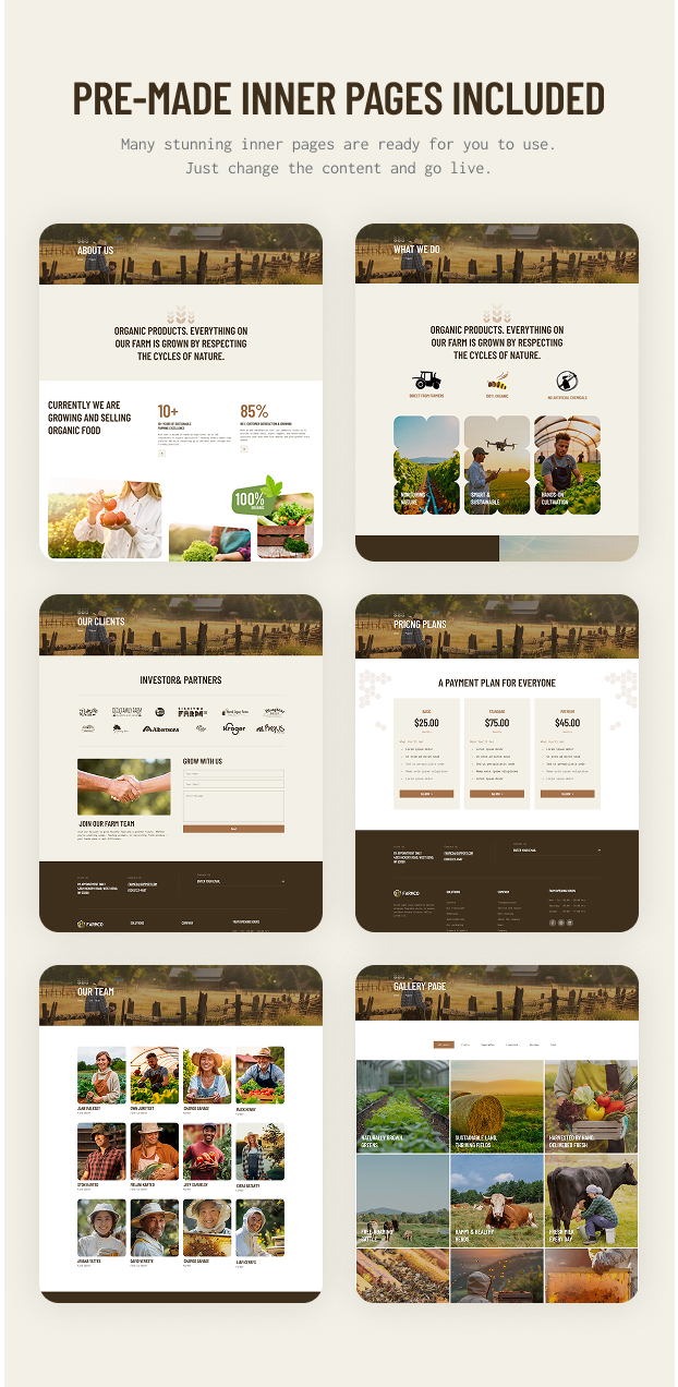 Farmco – Agriculture & Organic Farm WordPress Theme