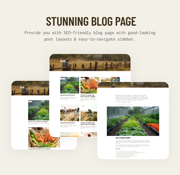 Farmco – Agriculture & Organic Farm WordPress Theme