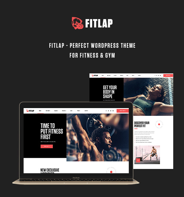 Fitlap - Gym & Fitness Club WordPress Theme