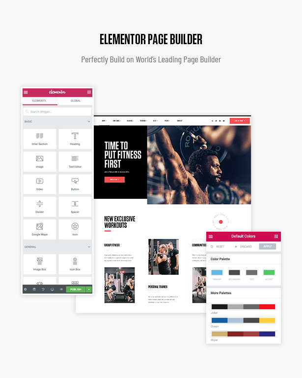 Fitlap - Gym & Fitness Club WordPress Theme