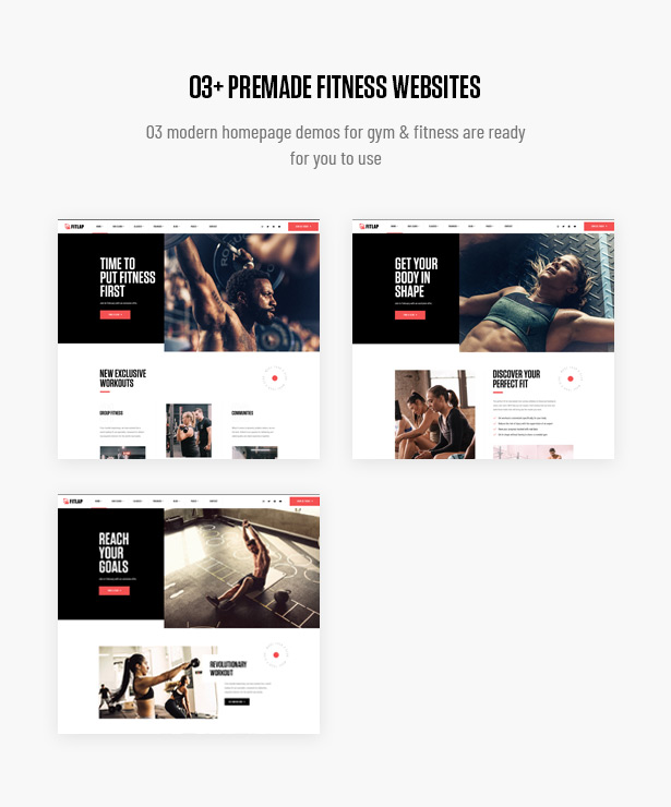 Fitlap - Gym & Fitness Club WordPress Theme