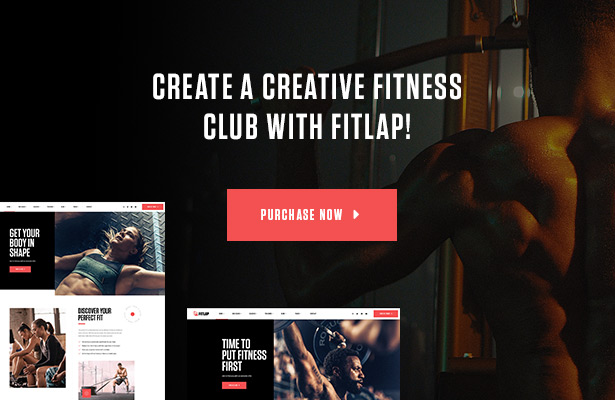 Fitlap - Gym & Fitness Club WordPress Theme