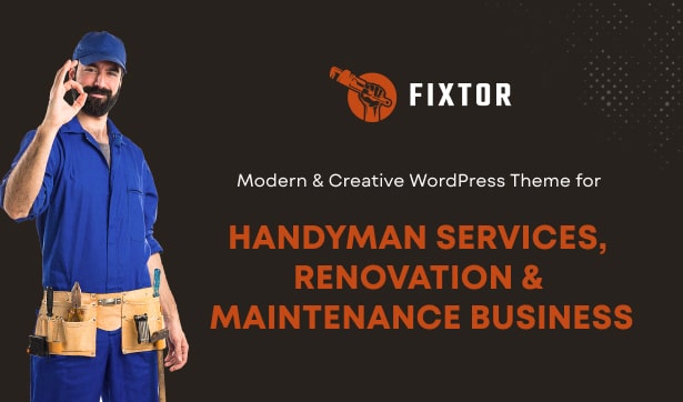 home repair WordPress theme