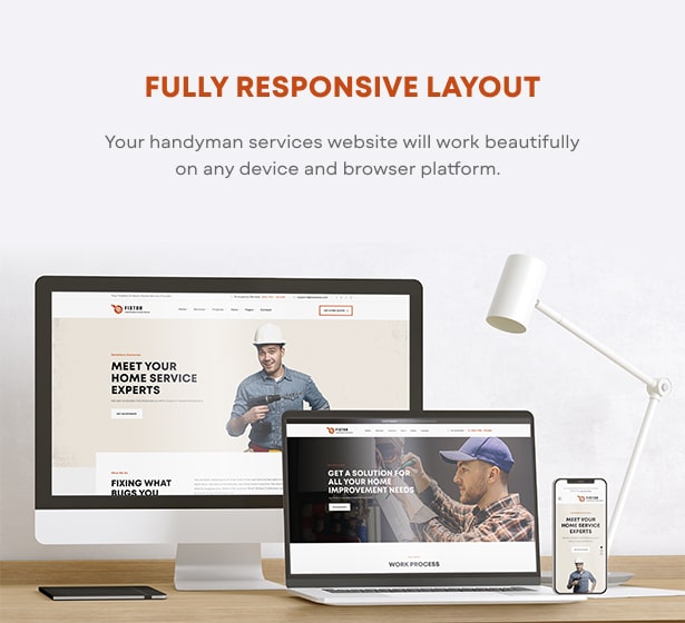 best home repair WordPress theme responsive