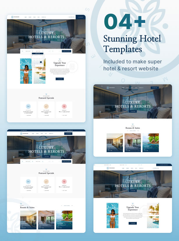 Foxuries - Resort & Hotel WordPress Theme