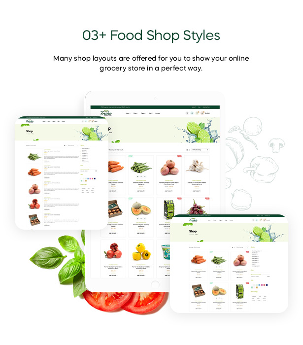 Freshio - Organic & Food Store WordPress Theme