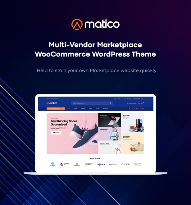 Matico Marketplace WordPress Theme