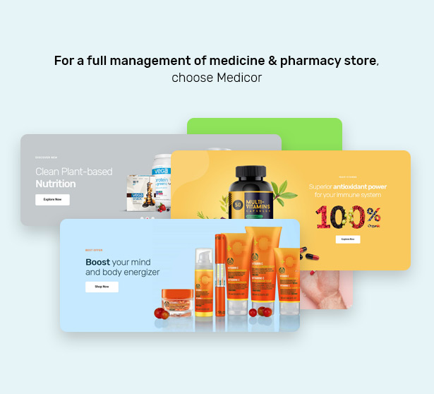 Medicor - Medical Clinic & Pharmacy WooCommerce WordPress Theme