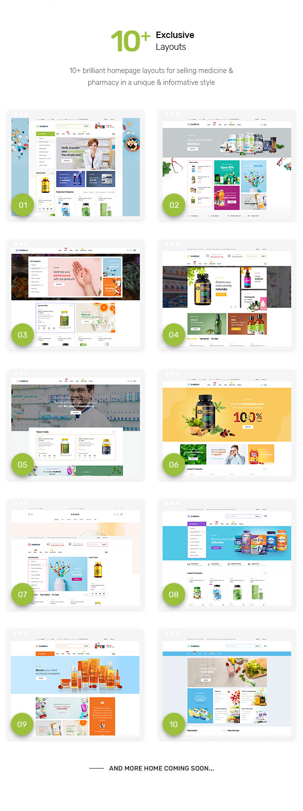 Medicor - Medical Clinic & Pharmacy WooCommerce WordPress Theme