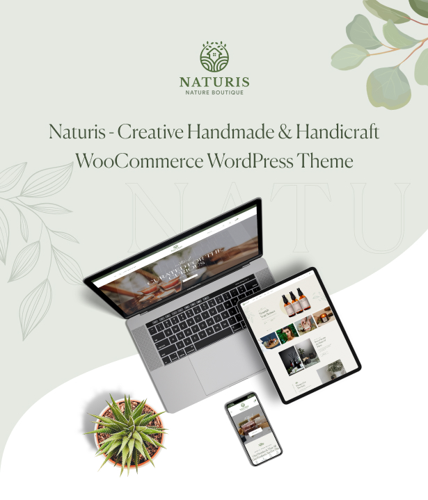 Naturis - Best Handmade WooCommerce WordPress Theme