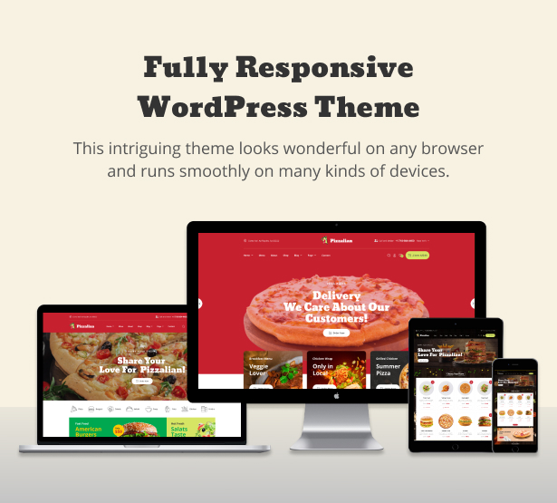 Piizalian - Fast Food Restaurant WooCommerce Theme