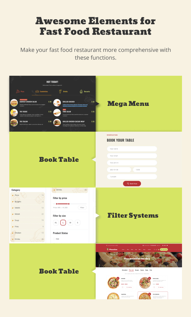 Piizalian - Fast Food Restaurant WooCommerce Theme