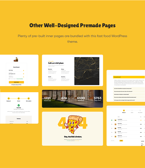 Poco – Fast Food Restaurant WordPress Theme