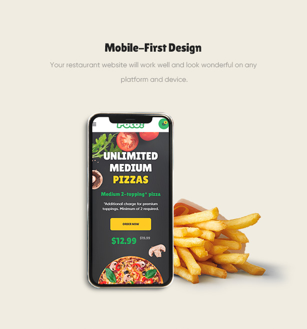 Poco – Fast Food Restaurant WordPress Theme