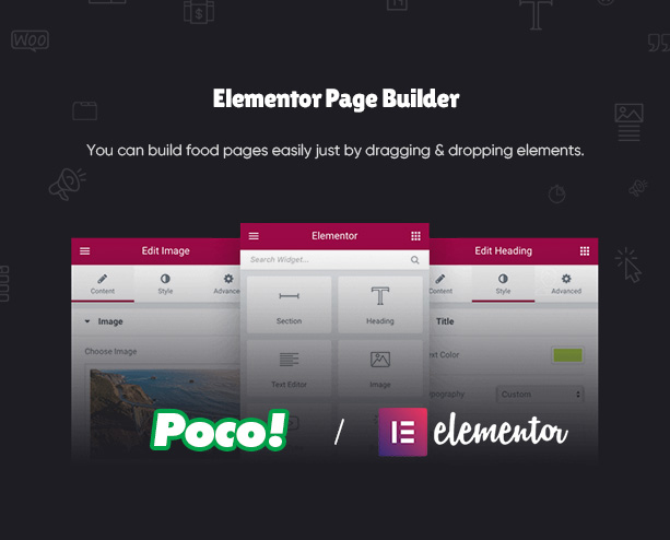 Poco – Fast Food Restaurant WordPress Theme