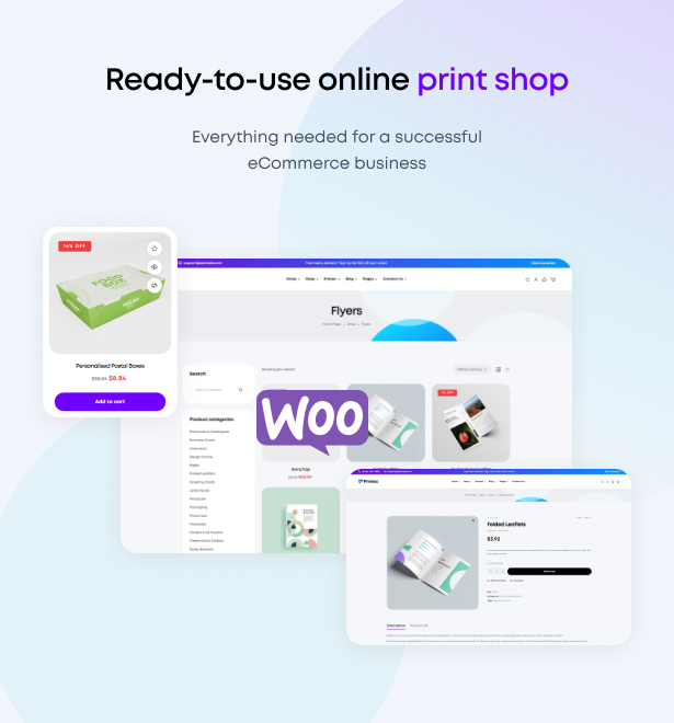 Printec – Printing Company WooCommerce WordPress Theme