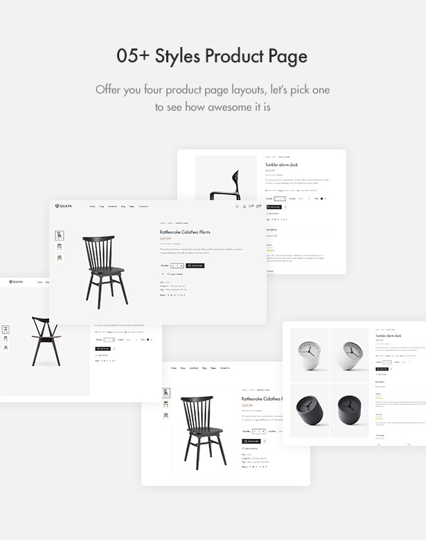 Quapa - Furniture WooCommerce WordPress Theme