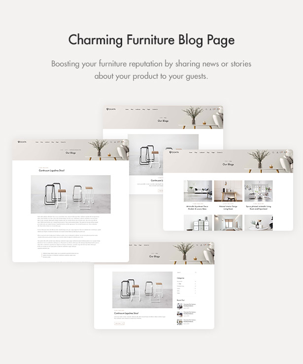 Quapa - Furniture WooCommerce WordPress Theme