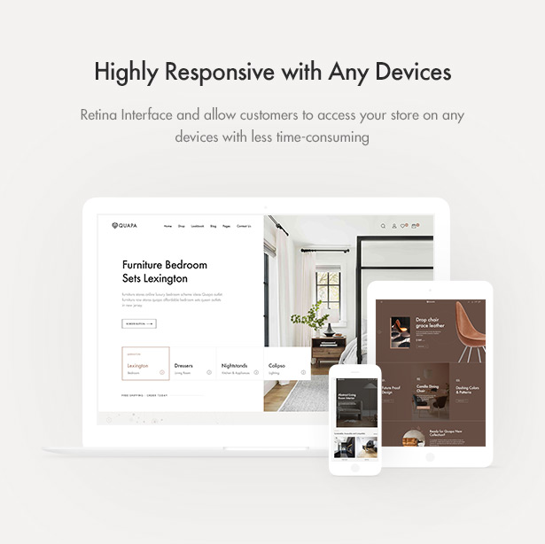 Quapa - Furniture WooCommerce WordPress Theme