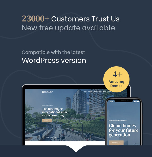Rehomes - Best Real Estate Group WordPress Theme