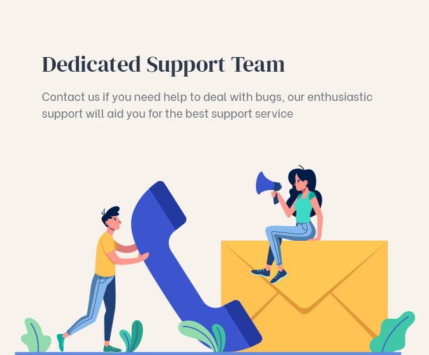 Rehomes - Real Estate Group WordPress Theme - Dedicated Support Team