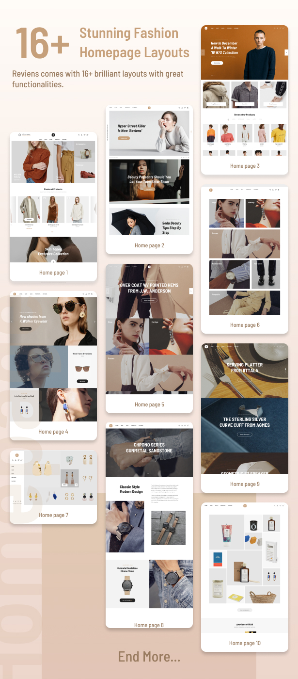 Reviens -  Fashion WooCommerce WordPress Theme