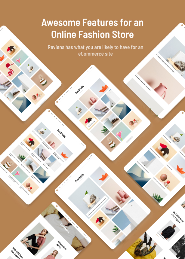 Reviens -  Fashion WooCommerce WordPress Theme