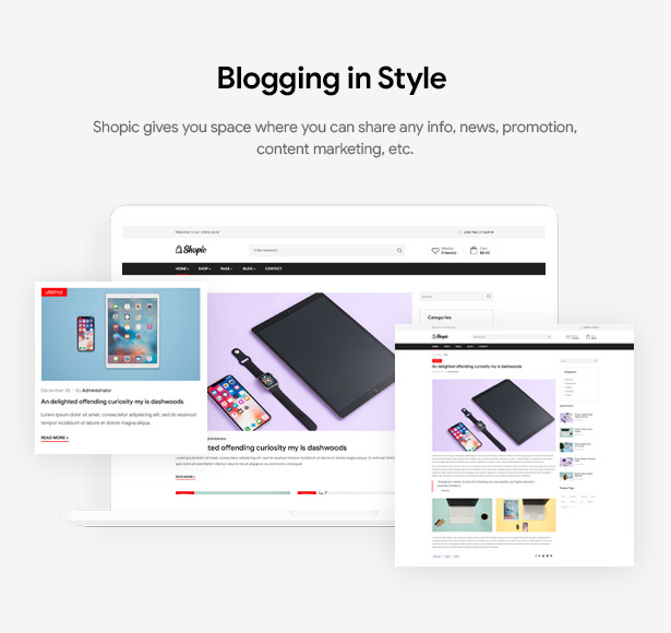 Shopic - Multipurpose WooCommerce WordPress Theme