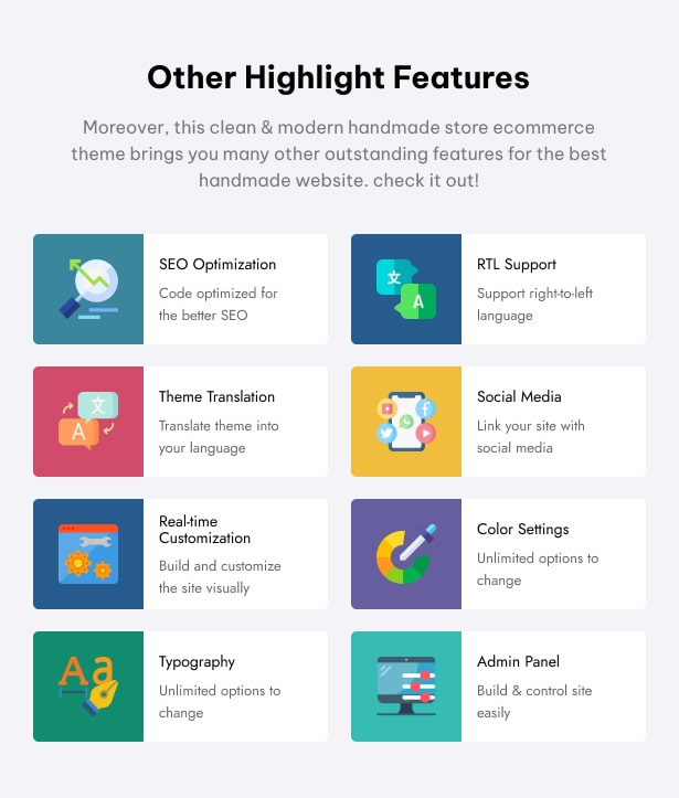 Shopio - Multipurpose WooCommerce WordPress Theme Core Features