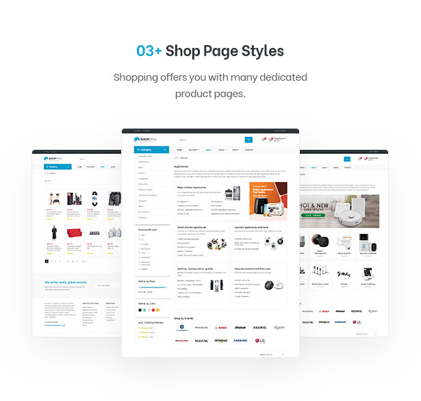 Shopping - WooCommerce WordPress Theme