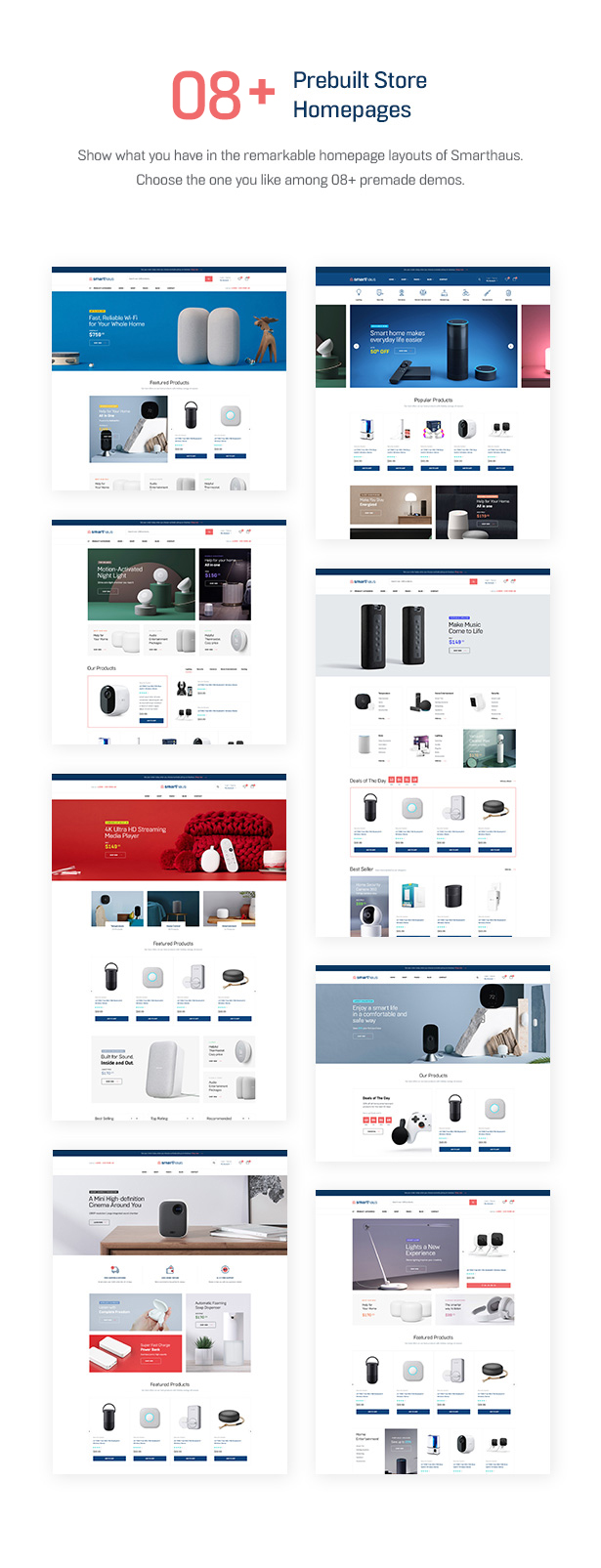 Smarthaus - Smarthome Products WooCommerce Theme