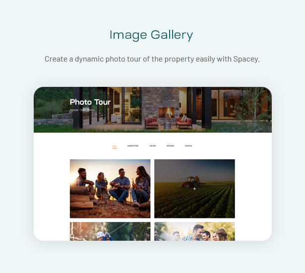 Spacey - Single Property WordPress Theme