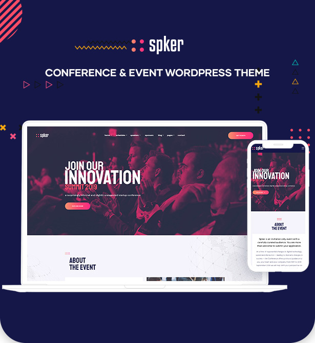 Spker - Conference & Event WordPress Theme