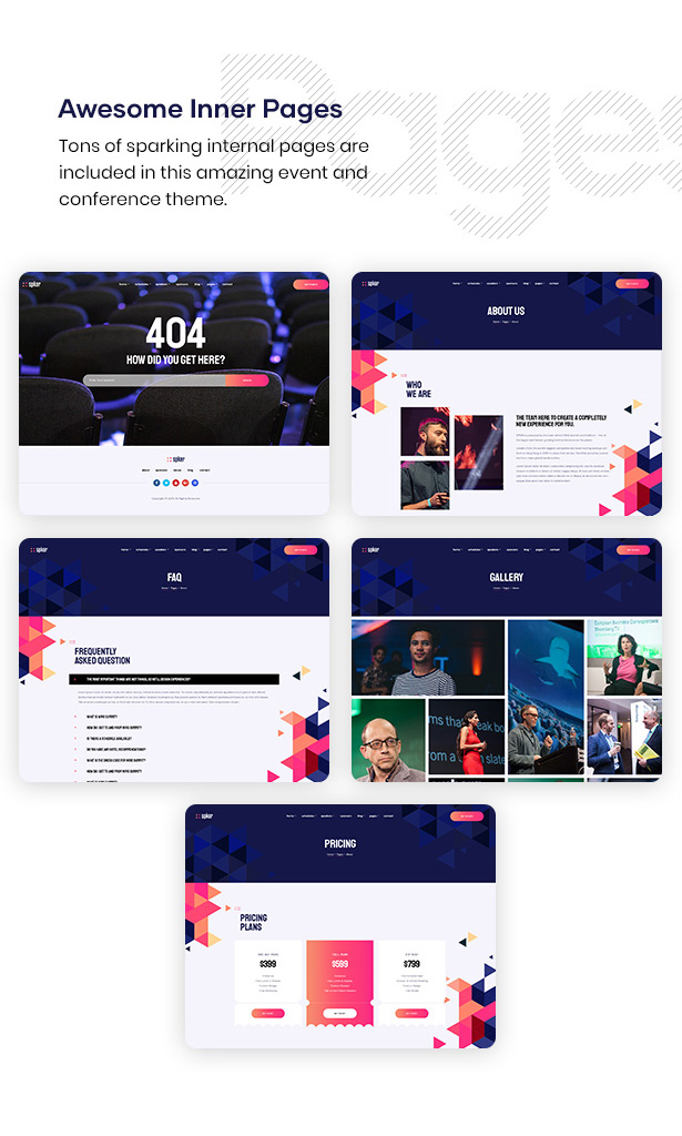 Spker - Conference & Event WordPress Theme