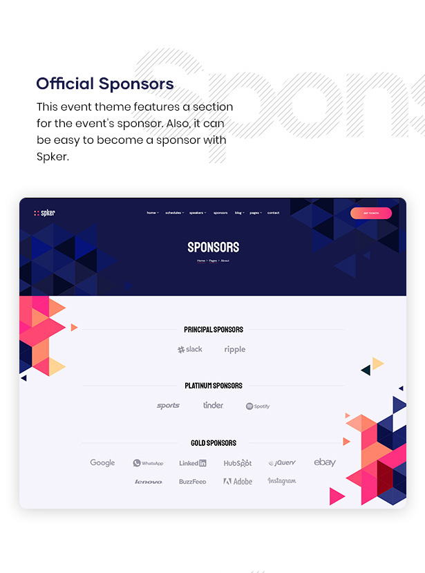 Spker - Conference & Event WordPress Theme